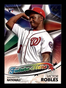 2018 Topps Future Stars #FS-2 Victor Robles Rookie RC Washington Nationals - Picture 1 of 2