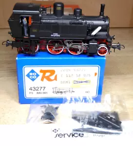 Roco 43277 H0 Locomotive A Vapeur 880. 001 Le FS Epoque 3/4 Très Bien, Usé Ovp - Photo 1/6