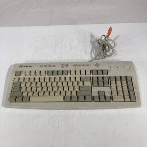 Used GATEWAY VINTAGE 1998 WIRED KEYBOARD P/N 7000985 - Untested - Picture 1 of 6