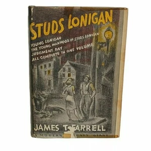 Studs Lonigan A Trilogy Book James T. Farrell A Modern Library Giant HC Vintage - Picture 1 of 12