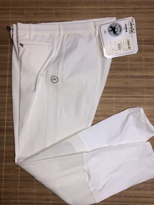 PIKEUR PRISCA Turnierreithose Damen Kniebesatz weiss 42 edel NEU %% 135€ TOP - Bild 1 von 9