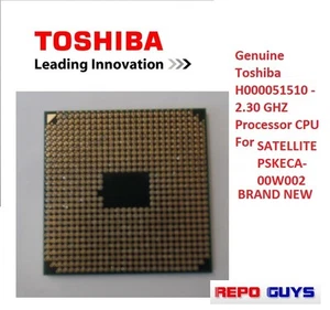 Genuine Toshiba H000051510 - 2.30 GHZ Processor CPU For SATELLITE PSKECA-00W002 - Picture 1 of 2