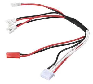 Multi Balancer Ladekabel 3x 2Pin Walkera Stecker 1s Lipo Akku Kabel   JST 3s XH - Bild 1 von 7