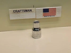 Craftsman 10mm Metric 1/2" Drive Socket 44232 EE New Old Stock Made in USA - Picture 1 of 5
