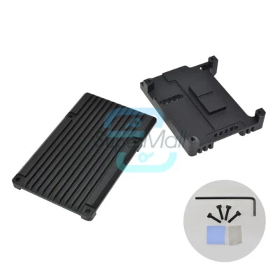 CNC Aluminum Alloy Cover Shell Enclosure Protective Case For Raspberry Pi 4 - Bild 1 von 4
