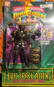 BANDAI Mighty Morphin Power Rangers 1994 Sword Slashing Knasty Knight New in Box - Picture 1 of 2