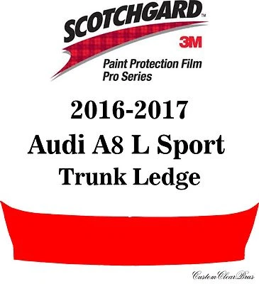 Película de protección de pintura 3M Scotchgard serie Pro transparente 2016 2017 Audi A8 L Sport   Foto 1 de 3