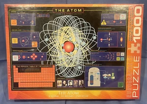 The Atom 1000 Piece Jigsaw Puzzle Eurographics New - Picture 1 of 1