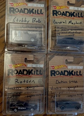 Hot Wheels Collectors MotorTrend Roadkill 4 Pack Bundle - Image 1 of 2