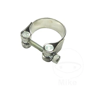 JMP Exhaust Clamp 45mm Chrome Fits Moto Guzzi SP 1000 1984-1987 - Picture 1 of 1