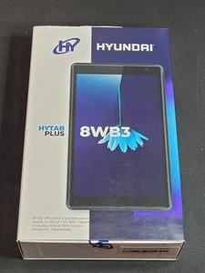 Hyundai HyTab Plus 8WB3 Tablet - 8 HD - Allwinner A523 - 4 GB - 64 GB SSD - And - Picture 1 of 3
