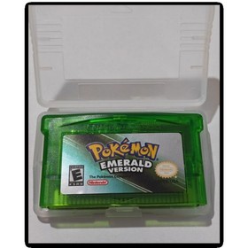 GBA Emerald Version Game Boy Advance, English Cartridge Game Tested USA