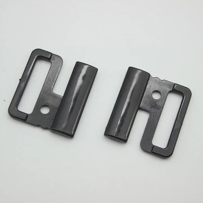 10 Sets Black Plastic Bra Strap Adjustment Buckle Sliders - Image 1 of 4