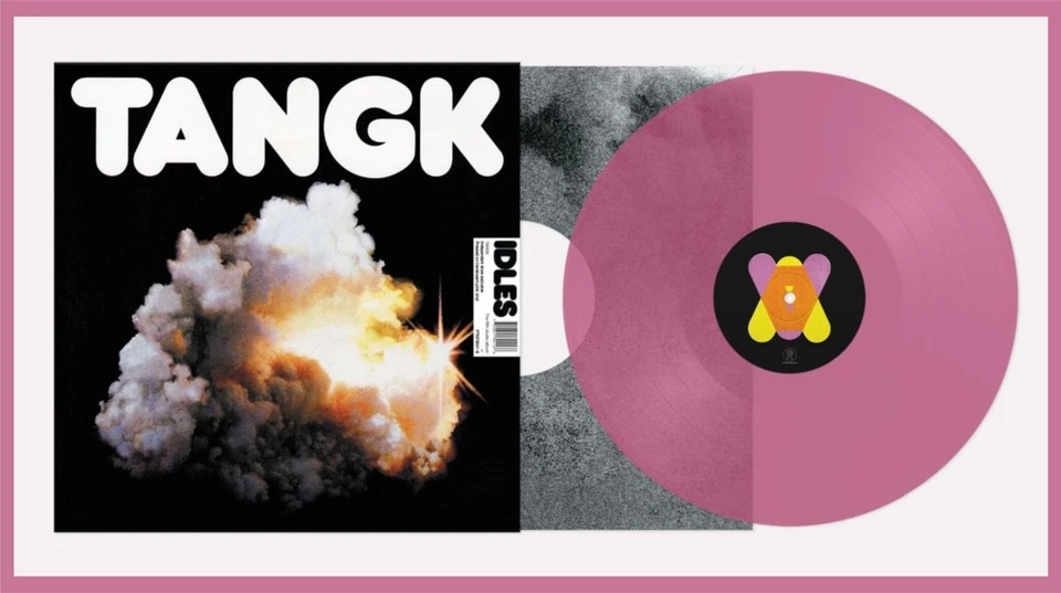 Idles "tangk" limited pink-translucent Vinyl LP NEU Album 2024 - Bild 1 von 1