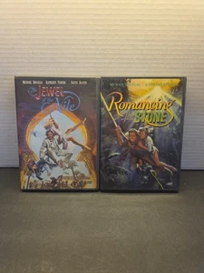Set of Two (2) DVDs Romancing the Stone and Jewel of the Nile Free Ship - Picture 1 of 2