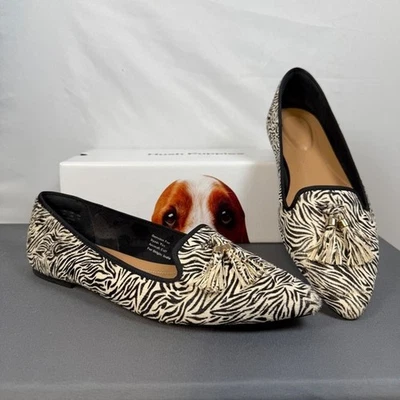 Mocasines Hush Puppies Sadie Borla Slipon Cebra Pelo de pantorrilla Mujeres 12 Medianos Foto 1 de 4