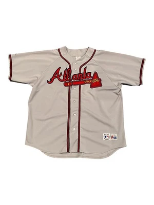 Vintage Majestic  Authentic Atlanta Braves Blank MLB Jersey Mens Size 2XL - Image 1 of 4