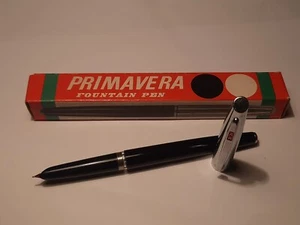Primavera Kolbenfüller in schwarz / Primavera Fountain Pen in black - Bild 1 von 17