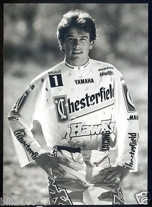 photo originale.moto.1993.motocross des Nations. 250 CC . Frédéric Boley - Imagen 1 de 1