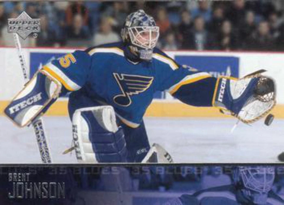 #415 Brent Johnson - St. Louis Blues - 2003-04 Upper Deck Hockey - Image 1 of 1