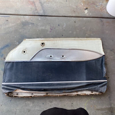 1955 Dodge Royal Lancer 2dr HT Right Front door panel with trim Mopar - Image 1 of 4