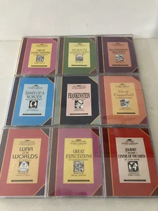 X9 THE SUNDAY TIMES Audio Books Cassette Bundle Great Expectations Frankenstein - Picture 1 of 2