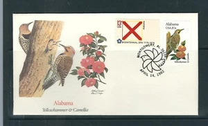 US SC # 1953 State Birds And Flowers / Flags ( Alabama ) FDC. Fleetwood - Picture 1 of 1
