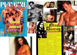 PLAYGIRL 11-95 CAMPUS HUNKS! LONG HAIR DEREK CAMERON NOVEMBER 1995 Rocker THE - Bild 1 von 1