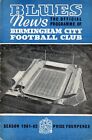 Birmingham City V Everton. 20-4-1962. Programme