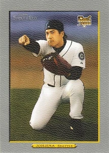 2006 - Topps - Rojo Turquía - Kenji Johjima - Tarjeta de novato - Seattle Mariners - Imagen 1 de 6