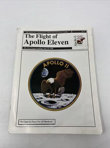 Vtg NASA Apollo 11 25th Anniversary Commemorative Edition STS Mission Profile - Picture 1 of 12