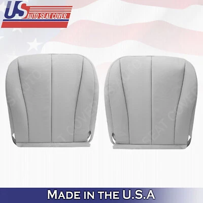 Cubierta de asiento de cuero sintético gris para conductor pasajero Toyota Camry 2007-2011 Foto 1 de 4