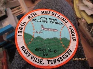 us air national guard patch Tennessee Air Force 134th AirRefuelingGrp - Picture 1 of 3