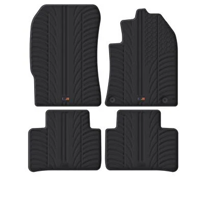 Alfombrillas a medida para todo tipo de clima Peugeot 308 2017- SW Premium goma negra Foto 1 de 4