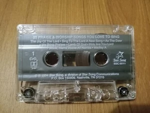 25 Praise and Worship Songs 1994 Cassette Tape Christian Gospel - Bild 1 von 1