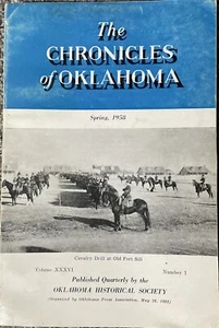 The Chronicles Of Oklahoma Historical Almanac Spring 1958, Volume XXXVI, #1 - Picture 1 of 1