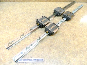 INA  KWVE35 V2+1000L  4 Bearing Blocks  and  2 Rails  1000 MM long - Photo 1 sur 12