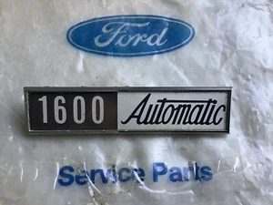 FORD 1969 CAPRI (1600 AUTOMATIC) GENUINE J’FRAY LTD. B.HAM. BOOT or GUARD BADGE. - Picture 1 of 3