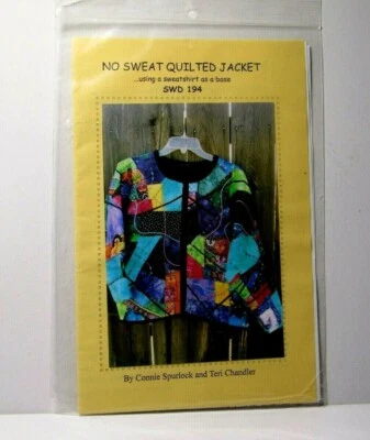 No Sweat Quilted Jacket Pattern by Connie Spurlock and Teri Chandler - Image 1 of 3