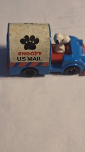 Vtg 1958 Aviva Snoopy US Mail Truck Mini Diecast Vehicle No.C21 Made in Japan - Picture 1 of 4