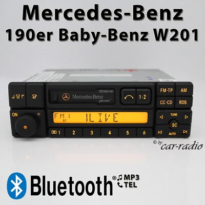 Original Mercedes W201 Radio Special BE2210 Bluetooth Radio MP3 190er Baby-Benz - Bild 1 von 4