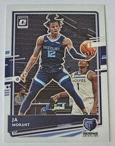 2020 Panini Donruss Optic Basketball Card #117 Ja Morant Memphis Grizzlies NBA - Picture 1 of 2