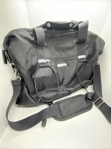 Po Campo Bike Share Bag - Black With Snap-In Laptop Sleeve - 18x12x5 Inches - Picture 1 of 17