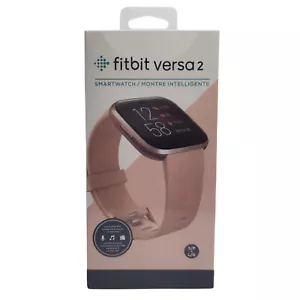 Fitbit Versa 2 Health & Fitness Activity Tracker Smartwatch Rose Gold - Picture 1 of 2