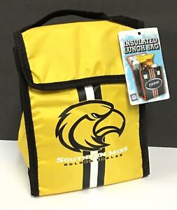Southern Miss Golden Eagles / NCAA Team Logo Insulated Lunch Sack Bag Can Tote