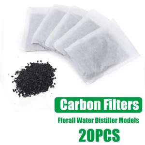 Filtro granulare carbone attivo 20 pezzi per filtro acqua carbone filtrante distillatore acqua - Foto 1 di 5