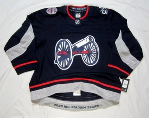 size 56 STADIUM SERIES Columbus Blue Jackets made in Canada PRO Fanatics Jersey - Picture 1 of 11