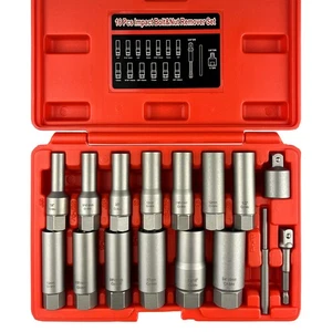 16Pcs Deep Bolt Extractor Set, Stripped Bolt Extractor Kit, Impact Bolt and N... - Picture 1 of 7