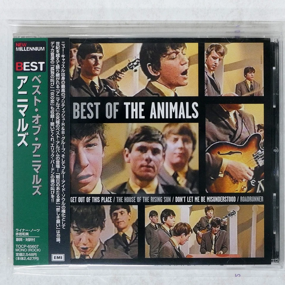 THE ANIMALS THE BEST OF EMI TOCP65607 JAPAN OBI 1CD Foto 1 de 1