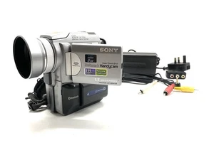 Sony DCR-PC120E Mini Cinta DV CÁMARA DE VIDEO DIGITAL TELÉFONO MÓVIL Juego completo de trabajo - Imagen 1 de 17